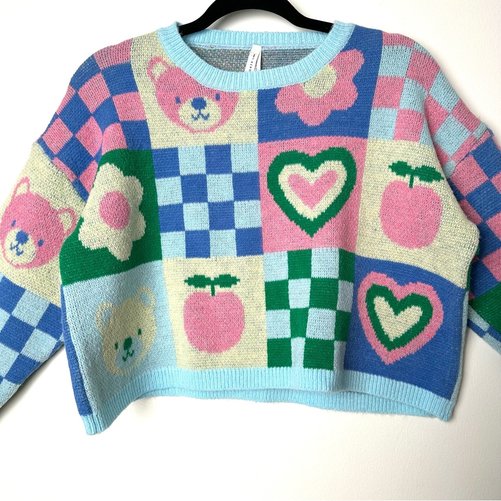 Dreamers Multicolor Patterned Sweater - Picture 5 of 11